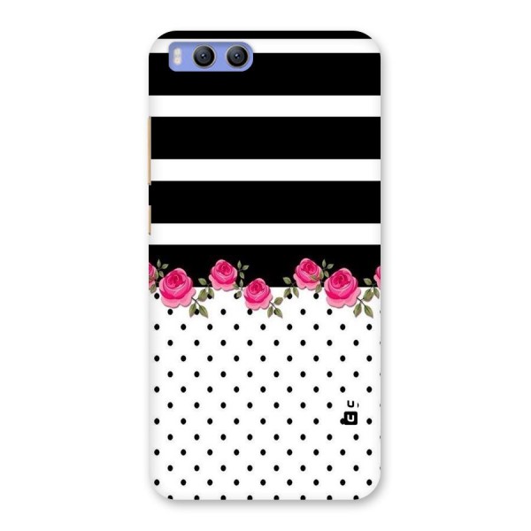 Dots Roses Stripes Back Case for Xiaomi Mi 6