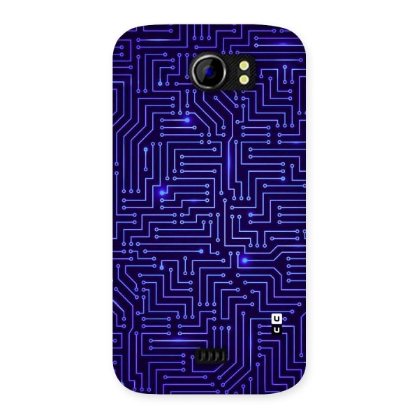 Dotting Lines Back Case for Micromax Canvas 2 A110