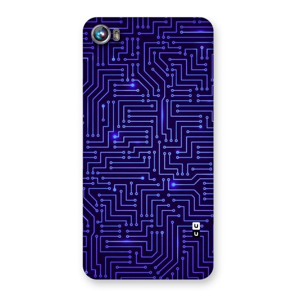Dotting Lines Back Case for Micromax Canvas Fire 4 A107