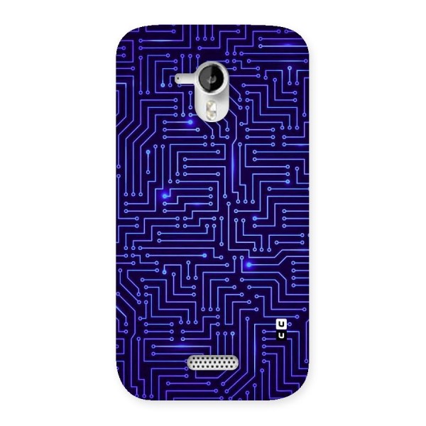 Dotting Lines Back Case for Micromax Canvas HD A116