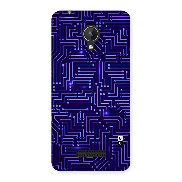 Dotting Lines Back Case for Micromax Canvas Spark Q380
