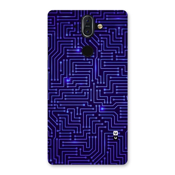 Dotting Lines Back Case for Nokia 8 Sirocco