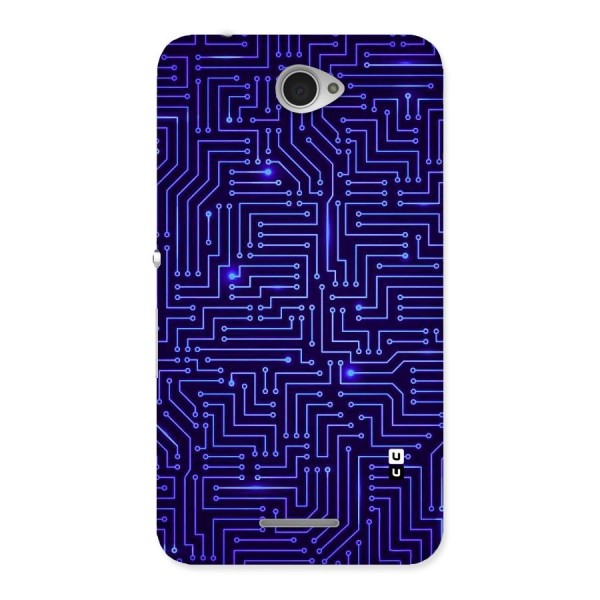 Dotting Lines Back Case for Sony Xperia E4