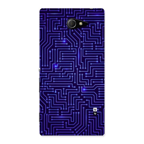 Dotting Lines Back Case for Sony Xperia M2