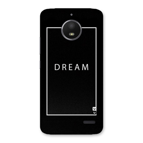 Dream Classic Back Case for Moto E4