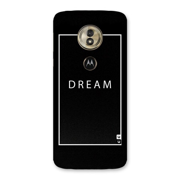 Dream Classic Back Case for Moto G6 Play