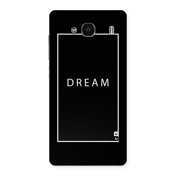 Dream Classic Back Case for Redmi 2 Prime