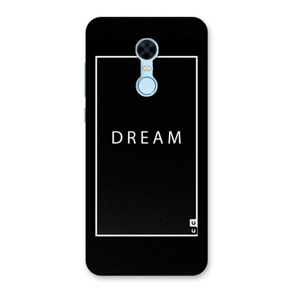 Dream Classic Back Case for Redmi Note 5