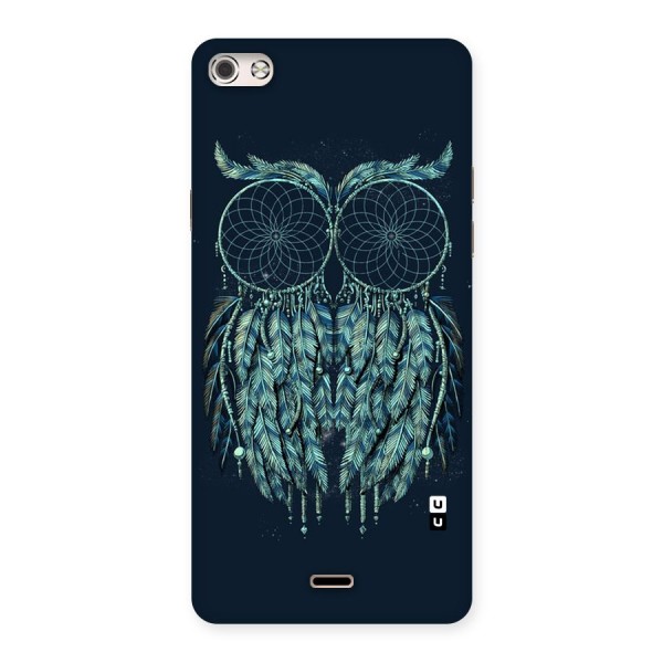 Dreamy Owl Catcher Back Case for Micromax Canvas Silver 5