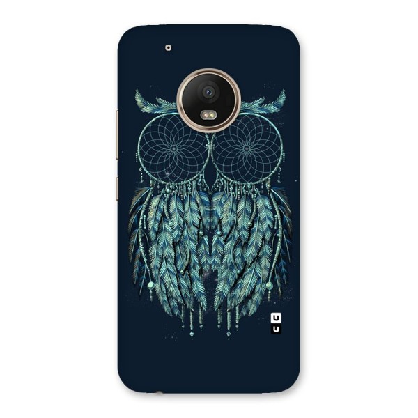 Dreamy Owl Catcher Back Case for Moto G5 Plus