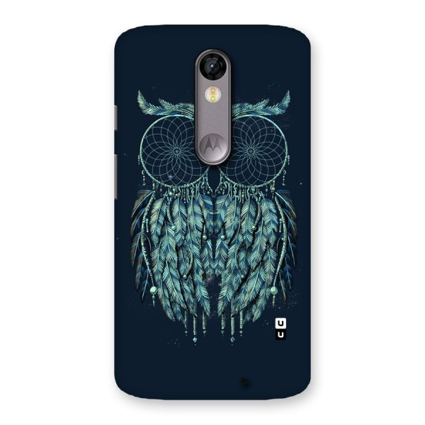 Dreamy Owl Catcher Back Case for Moto X Force