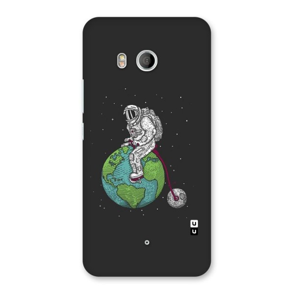 Earth Space Doodle Back Case for HTC U11