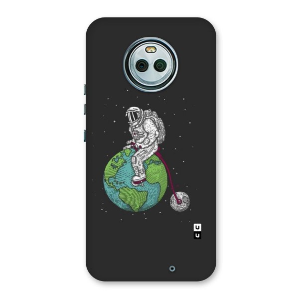 Earth Space Doodle Back Case for Moto X4