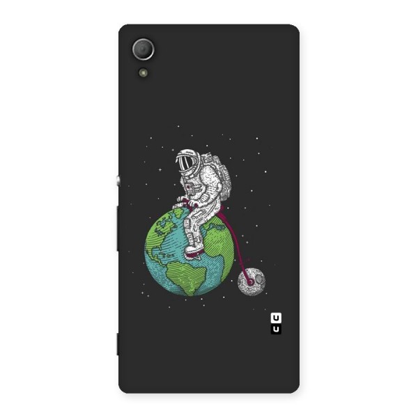 Earth Space Doodle Back Case for Xperia Z4