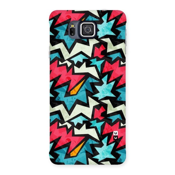 Electric Color Design Back Case for Galaxy Alpha