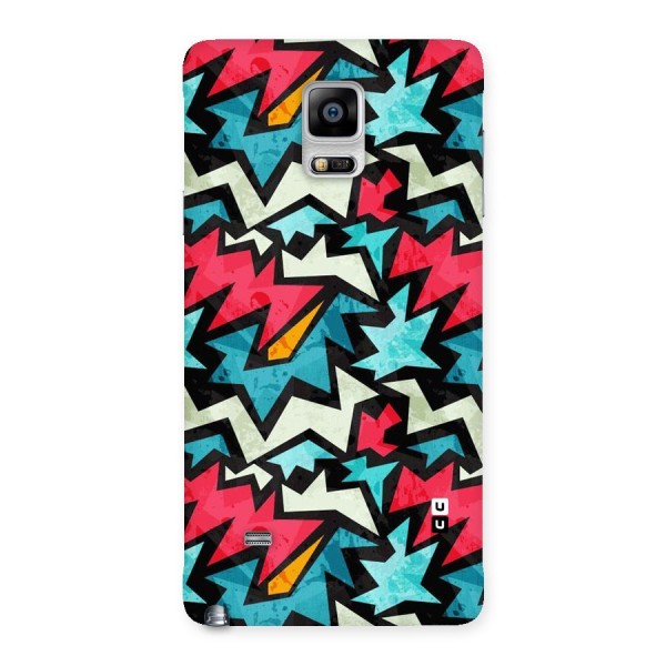 Electric Color Design Back Case for Galaxy Note 4