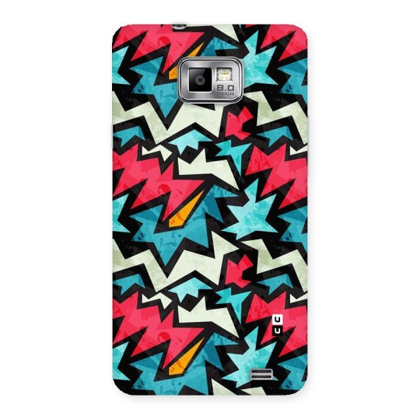 Electric Color Design Back Case for Galaxy S2