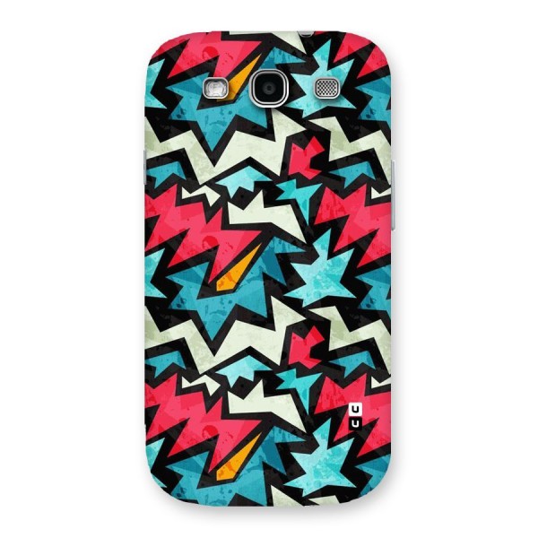 Electric Color Design Back Case for Galaxy S3