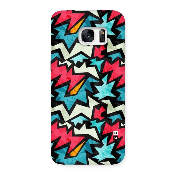 Electric Color Design Back Case for Galaxy S7 Edge