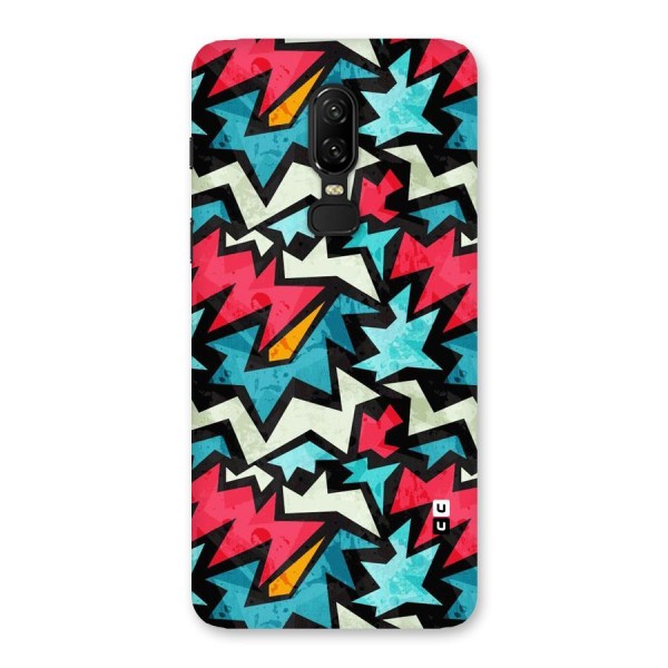 Electric Color Design Back Case for OnePlus 6