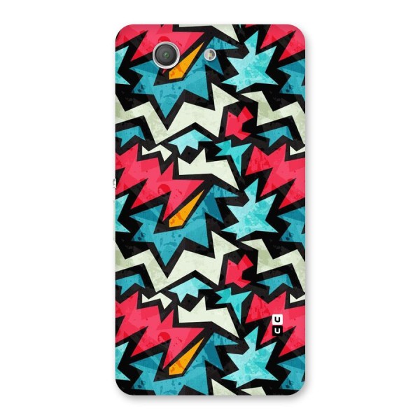 Electric Color Design Back Case for Xperia Z3 Compact