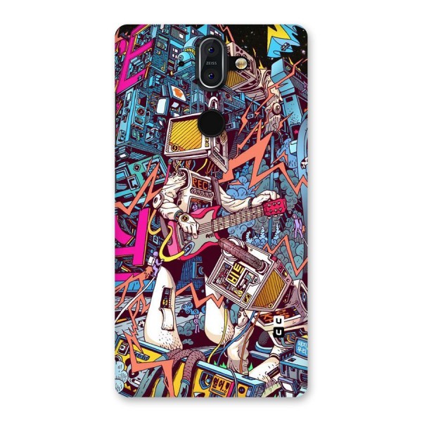 Electric Colors Back Case for Nokia 8 Sirocco