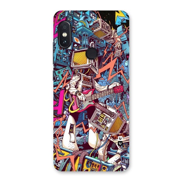 Electric Colors Back Case for Redmi Note 5 Pro
