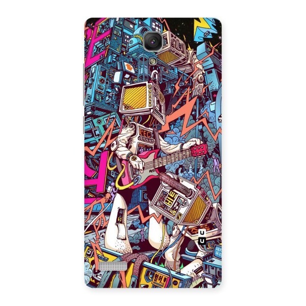 Electric Colors Back Case for Redmi Note Prime