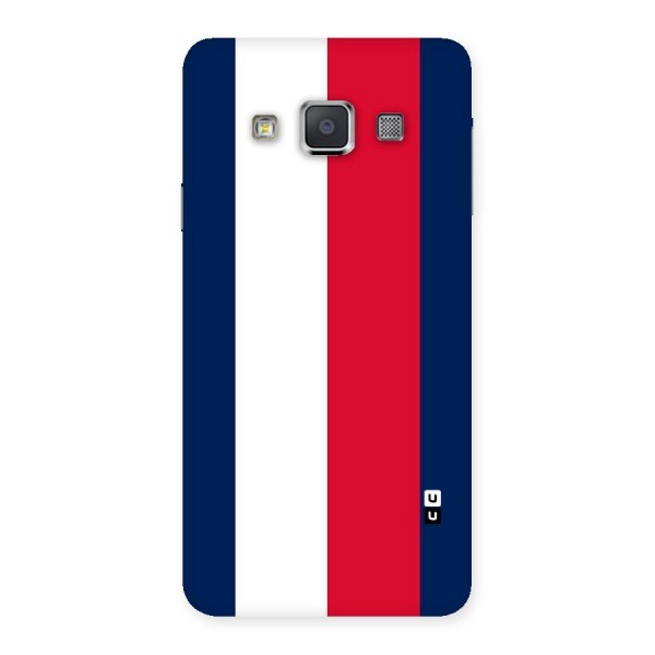 Electric Colors Stripe Back Case for Galaxy A3