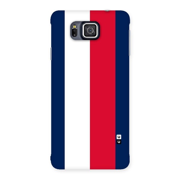 Electric Colors Stripe Back Case for Galaxy Alpha
