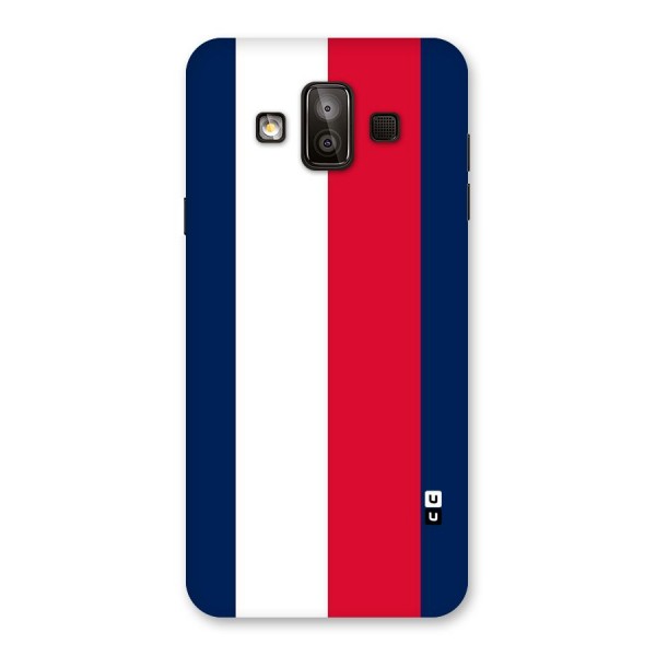 Electric Colors Stripe Back Case for Galaxy J7 Duo