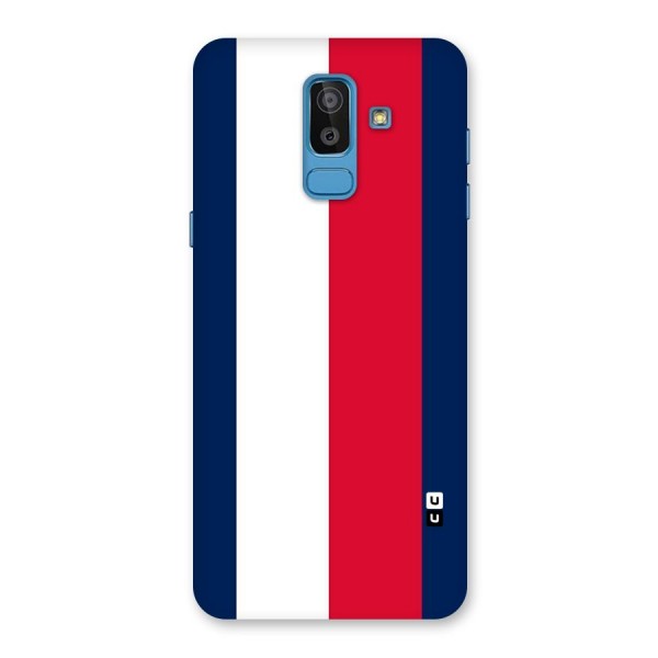 Electric Colors Stripe Back Case for Galaxy J8