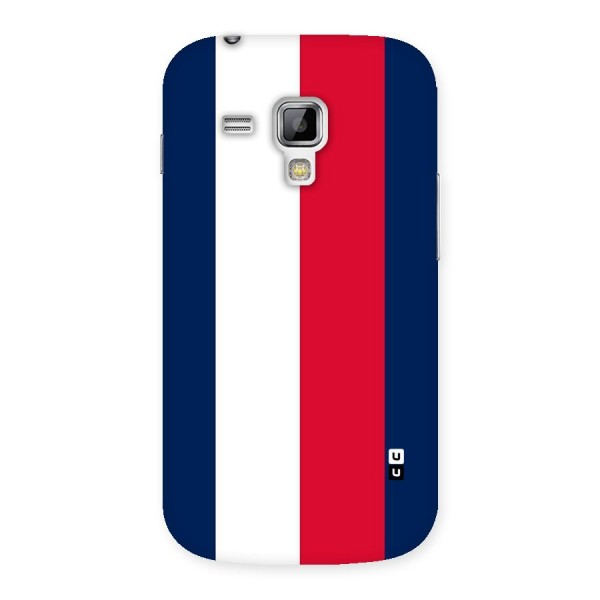 Electric Colors Stripe Back Case for Galaxy S Duos