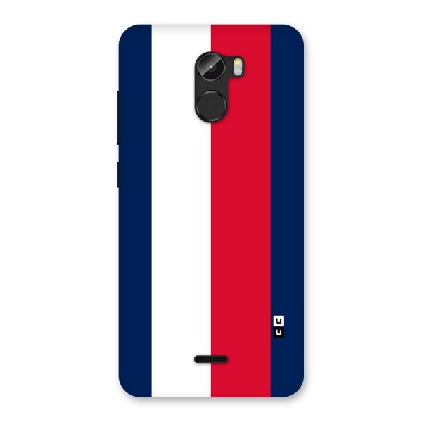 Electric Colors Stripe Back Case for Gionee X1