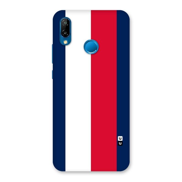 Electric Colors Stripe Back Case for Huawei P20 Lite