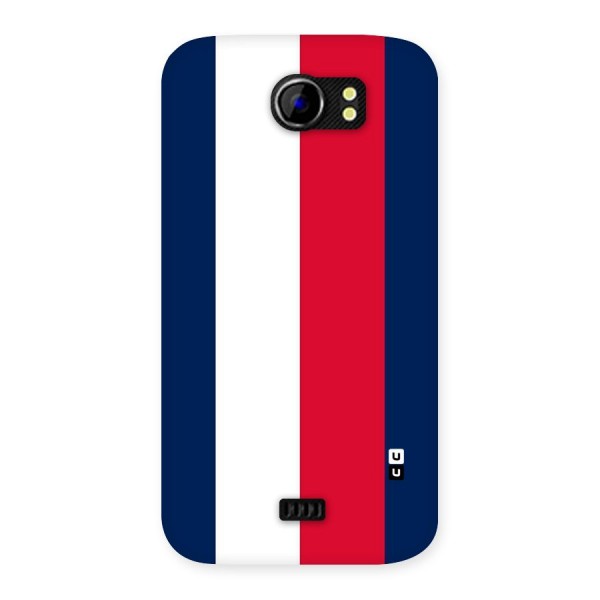 Electric Colors Stripe Back Case for Micromax Canvas 2 A110