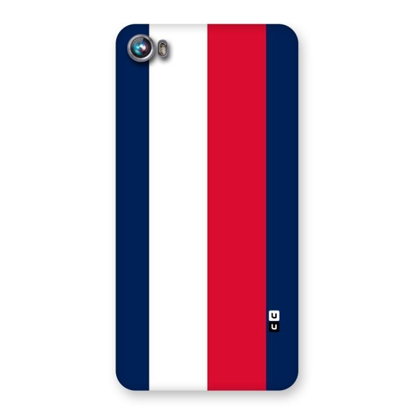Electric Colors Stripe Back Case for Micromax Canvas Fire 4 A107