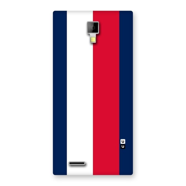 Electric Colors Stripe Back Case for Micromax Canvas Xpress A99