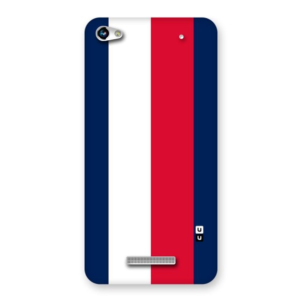 Electric Colors Stripe Back Case for Micromax Hue 2