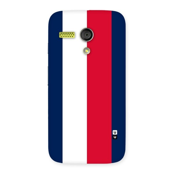 Electric Colors Stripe Back Case for Moto G