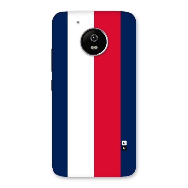 Electric Colors Stripe Back Case for Moto G5