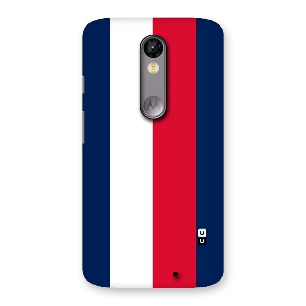 Electric Colors Stripe Back Case for Moto X Force