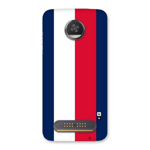 Electric Colors Stripe Back Case for Moto Z2 Play