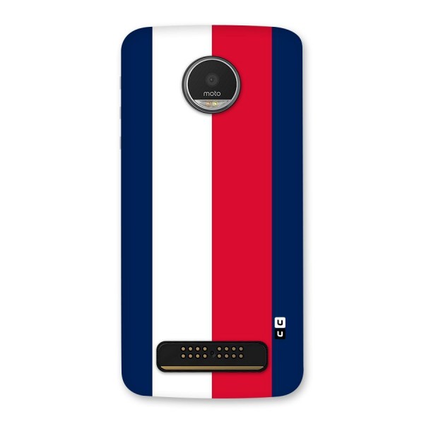 Electric Colors Stripe Back Case for Moto Z Play