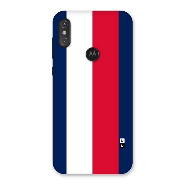 Electric Colors Stripe Back Case for Motorola One Power