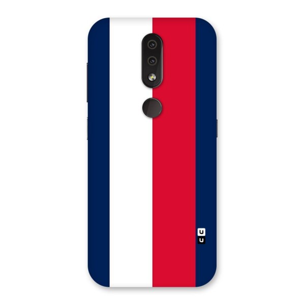 Electric Colors Stripe Back Case for Nokia 4.2