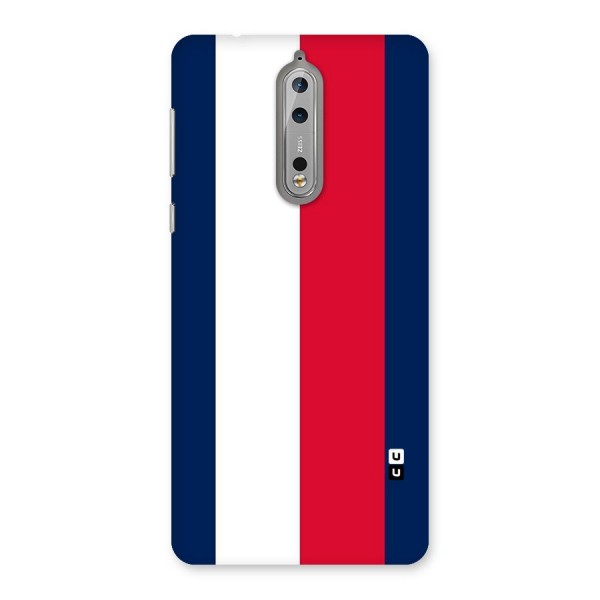 Electric Colors Stripe Back Case for Nokia 8