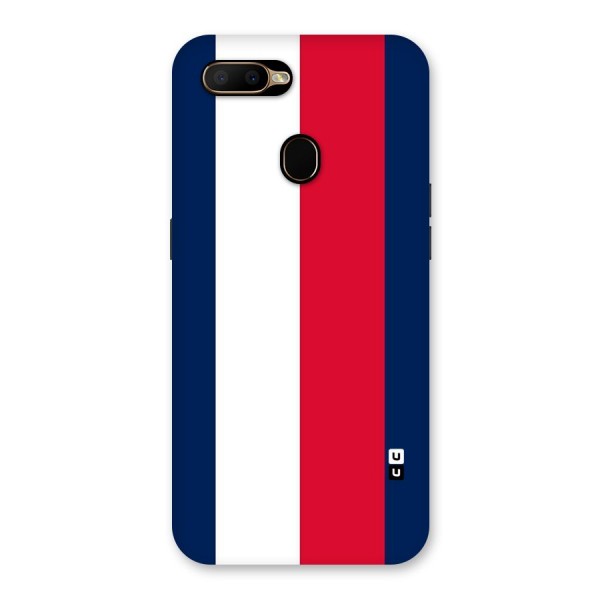 Electric Colors Stripe Back Case for Oppo A5s