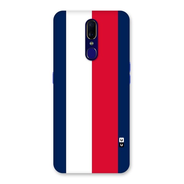Electric Colors Stripe Back Case for Oppo F11