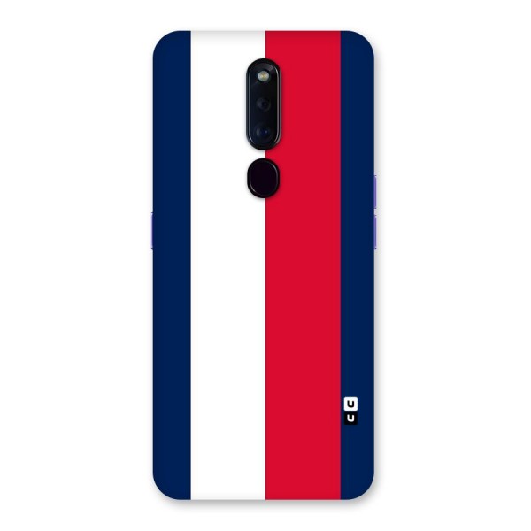 Electric Colors Stripe Back Case for Oppo F11 Pro